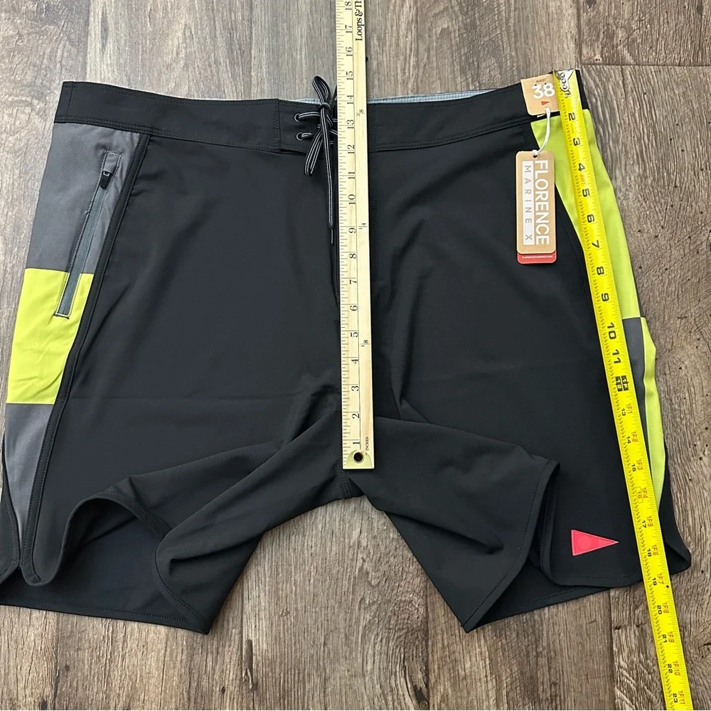 Florence Marine X Stretch Boardshort Men’s Size 38 Black